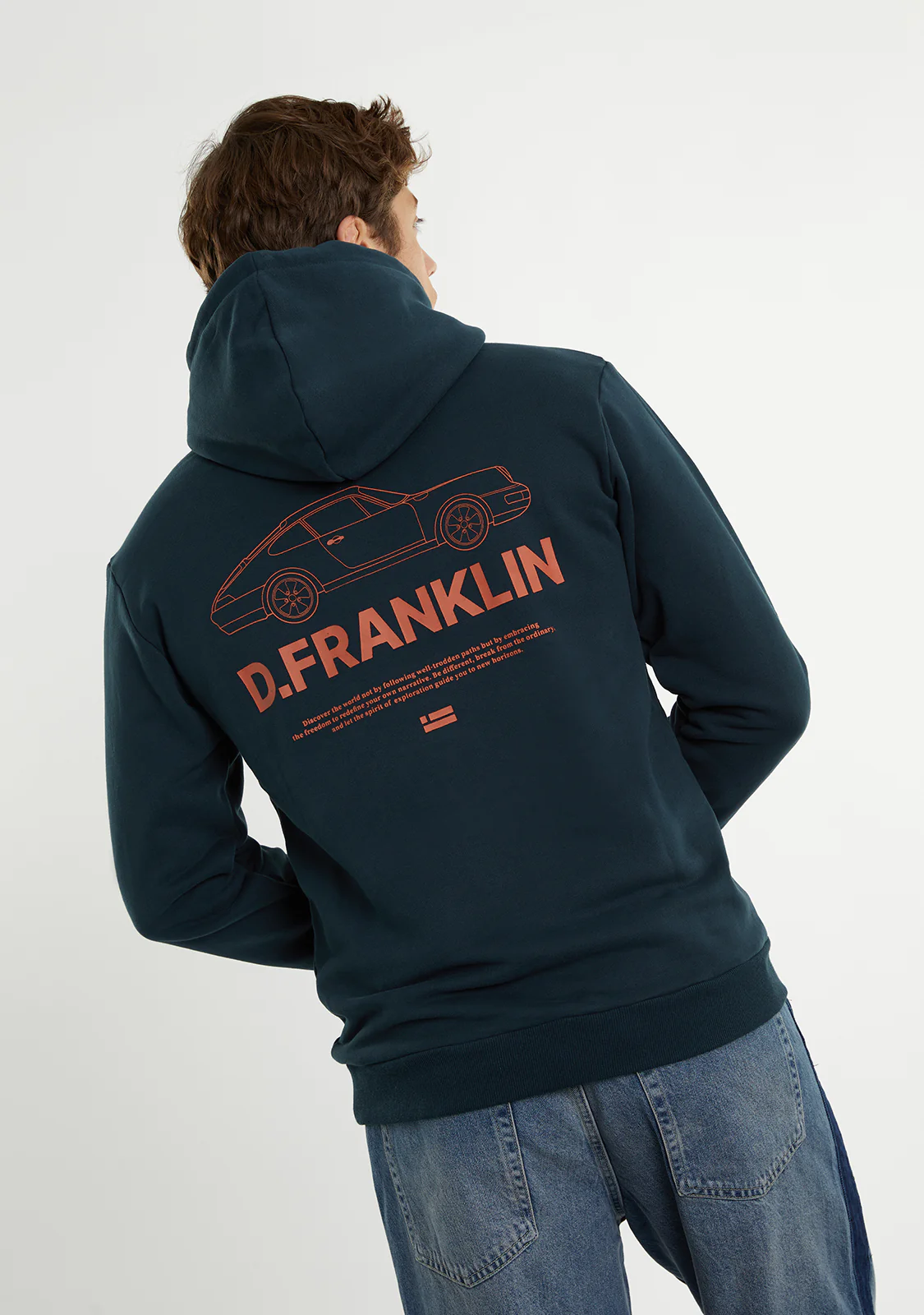 911 Iconic hoodie Grey - Image 5