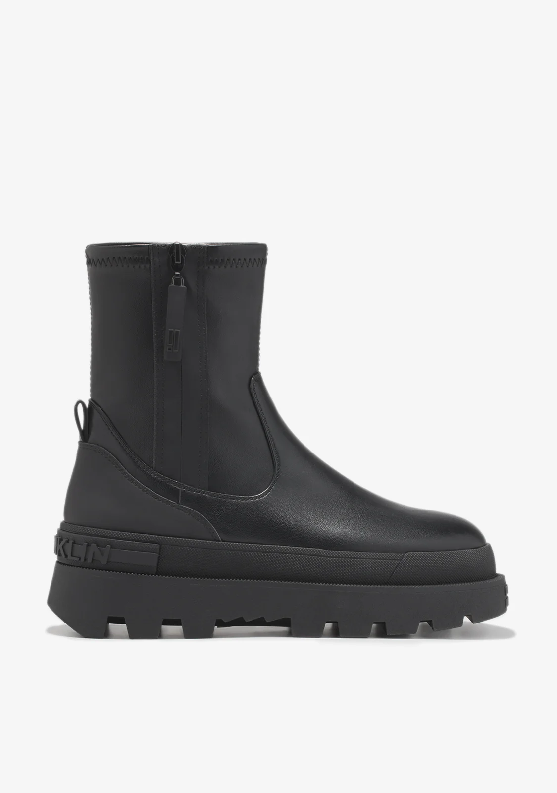 All Track Zip Black