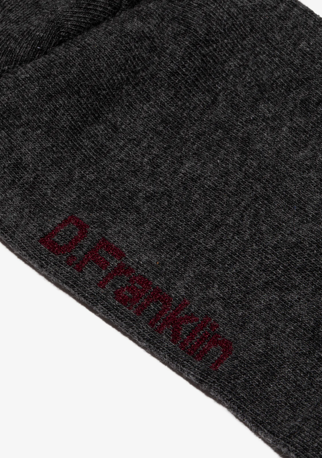 Basic Socks 2 Pack Wine / Grey - Image 2