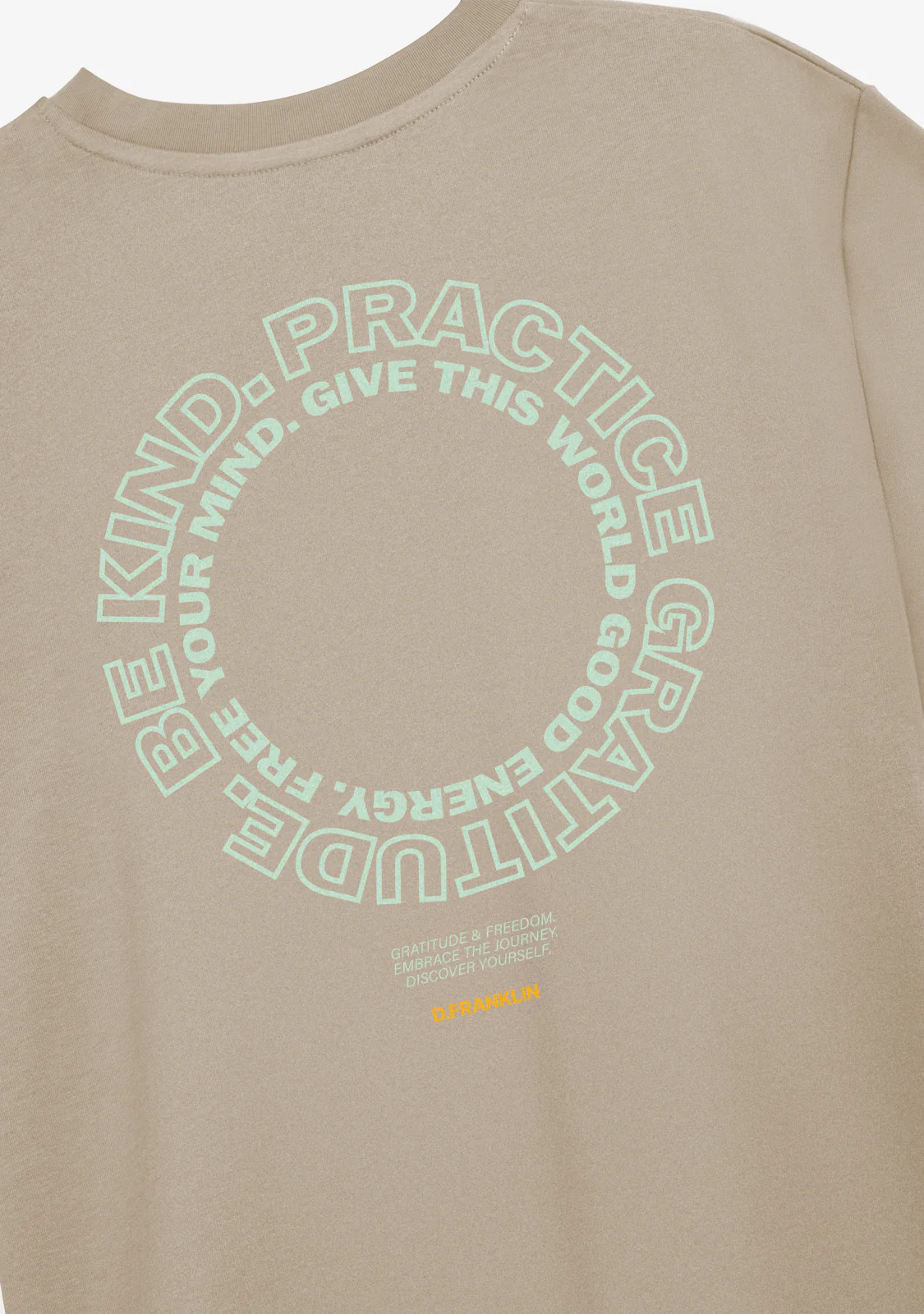 Be Kind T-Shirt Grey - Image 3