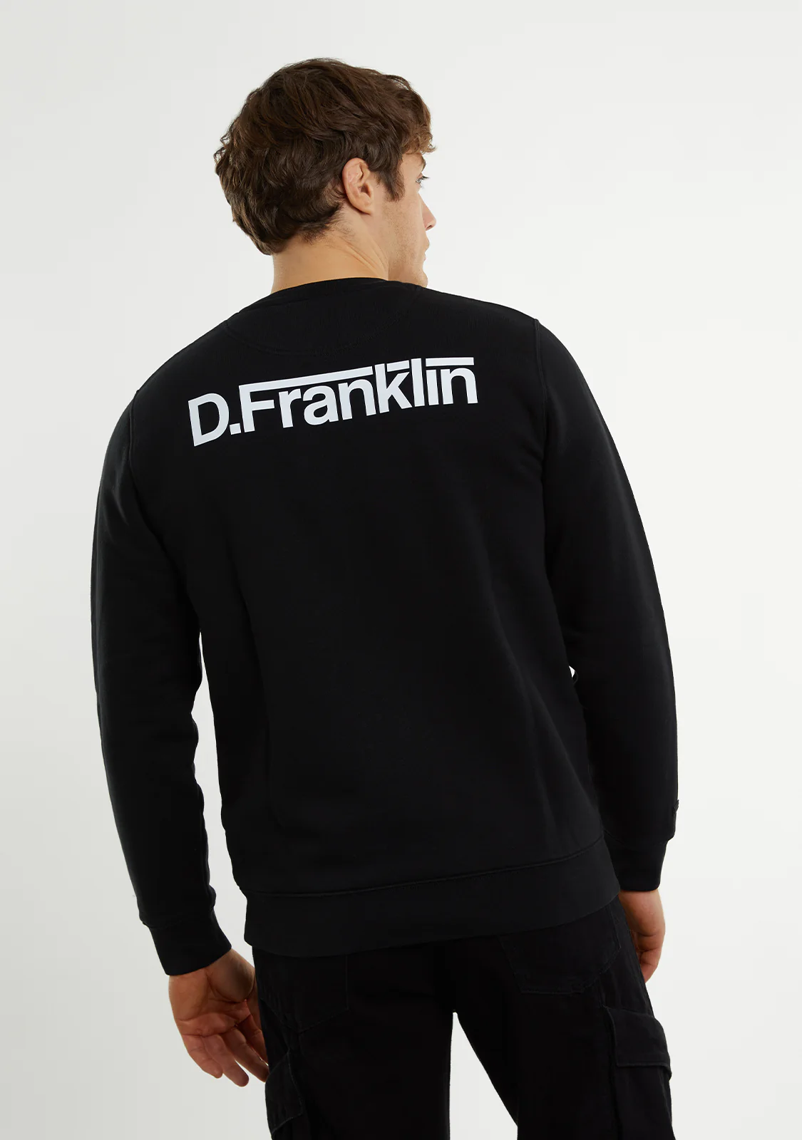 Crewneck Racing Club Sweatshirt Black - Image 5