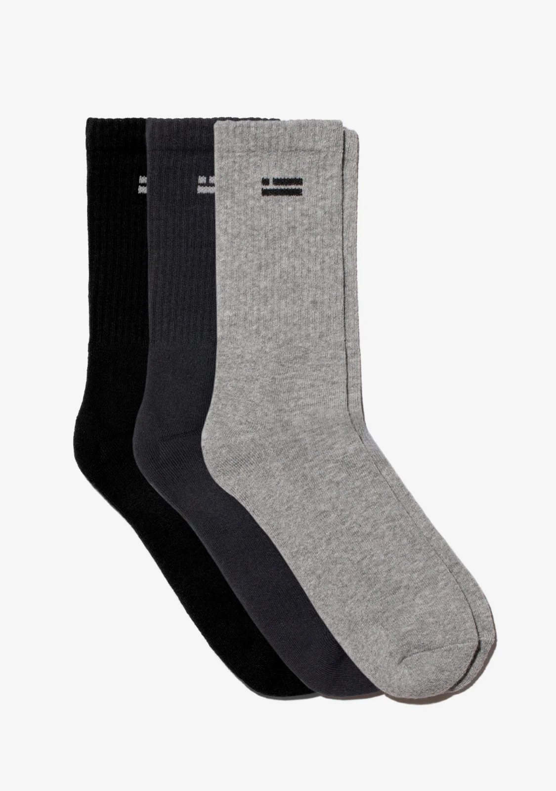 Flag Socks 3 Pack Dark
