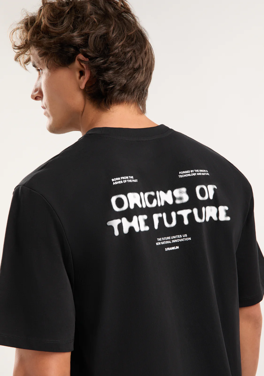 Origins T-Shirt Black / White - Image 4