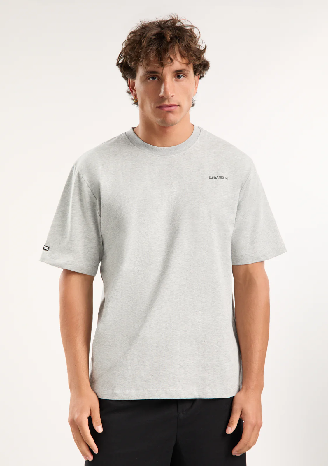 Origins T-Shirt Grey Melange / Anthracite - Image 4