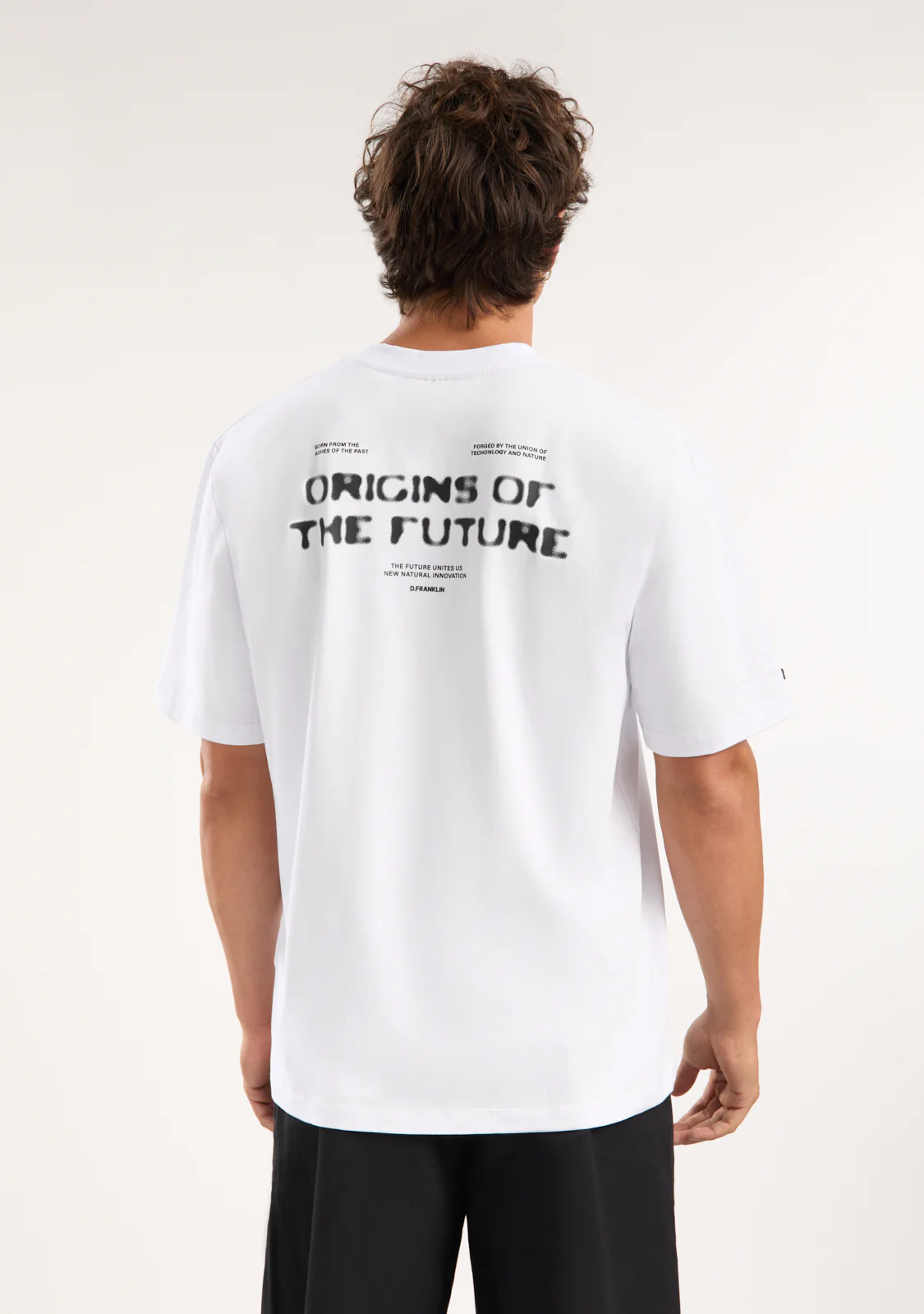 Origins T-Shirt White / Black - Image 5