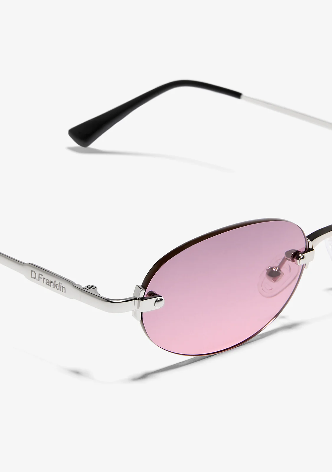 Smith Oval Silver / Gradient Pink - Image 4