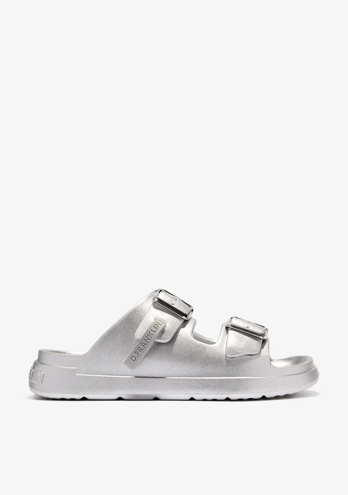 Vibe Foam 2 Buckles Met Silver
