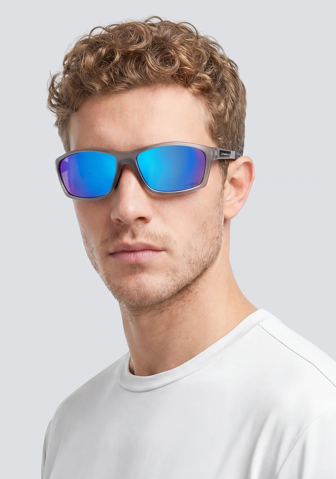 Volcano Matte Grey / Mirror Blue - Image 3