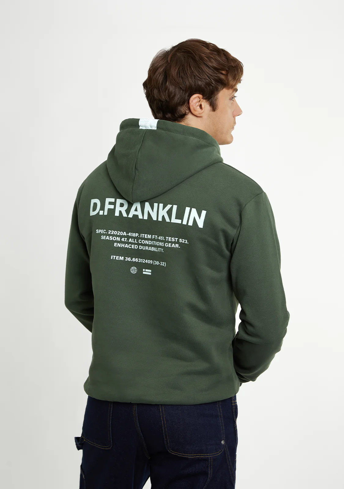Worldwide Hoodie Green - Image 5